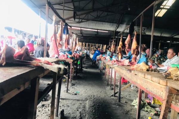 Goma : les commerçants peinent à vendre en cette fin d’année